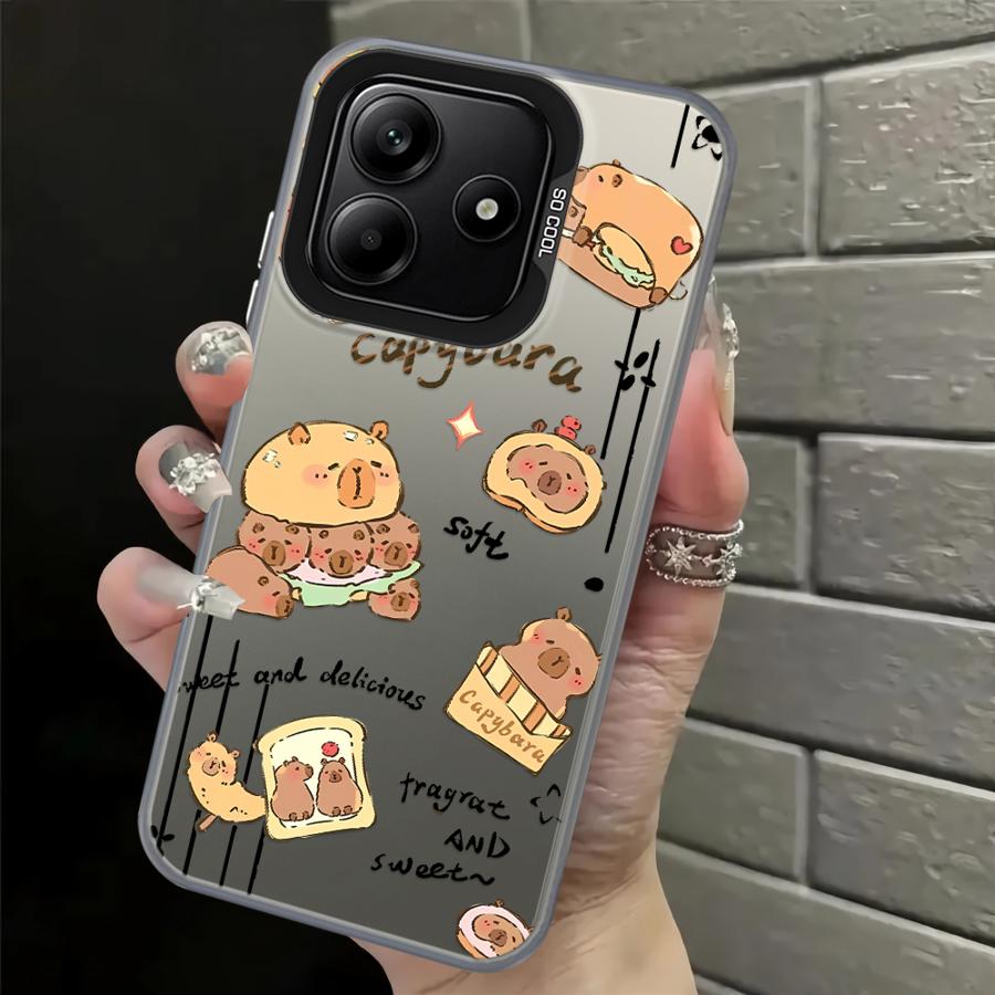 Case for Xiaomi Redmi A5 12C K60 14C 10C 13C Note 9 10 9C 9T A1 A2 Plus Back Phone Cover Cute Capybara Cool Redmi 10C
Case for Xiaomi Redmi A5 12C K60 14C 10C 13C Note 9 10 9C 9T A1 A2 Plus Back Phone Cover Cute Capybara Cool Redmi 10C