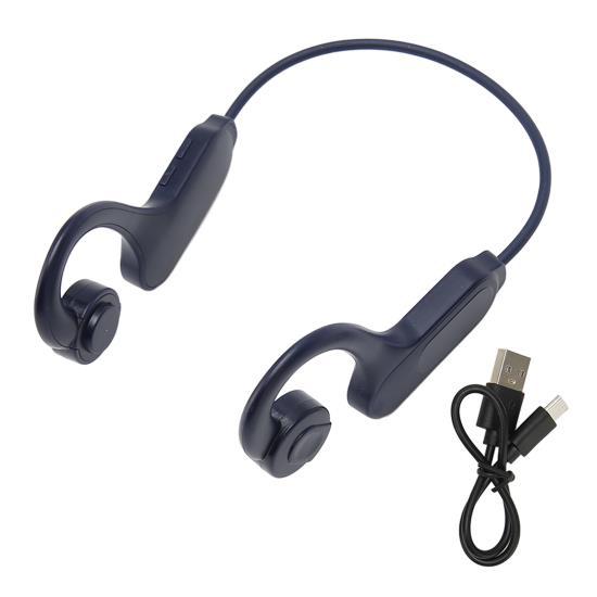 Bone Conduction Headphones Bluetooth 5.3 LED Digital Display IPX5 Waterproof Wireless Earphones for Sports Blue
Bone Conduction Headphones Bluetooth 5.3 LED Digital Display IPX5 Waterproof Wireless Earphones for Sports Blue