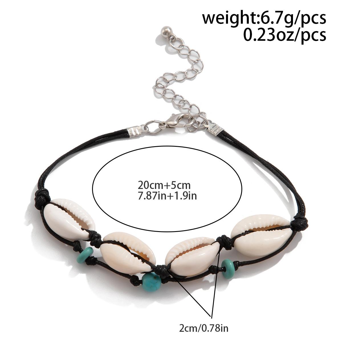 Модний Персональний Браслет зі Шкіри з Мушлею та Вощеного Шнура для Чоловіків Трендовий Високоякісний Чоловічий Бірюзовий Браслет зі Швами White K 02446
Модний Персональний Браслет зі Шкіри з Мушлею та Вощеного Шнура для Чоловіків Трендовий Високоякісний Чоловічий Бірюзовий Браслет зі Швами White K 02446