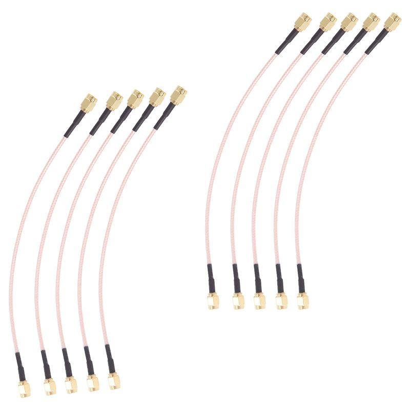 AEE4-10Pcs RG316 SMA Male Plug To SMA Male Plug Connector RF Pigtail Coax Jumper Cable 8Inch
AEE4-10Pcs RG316 SMA Male Plug To SMA Male Plug Connector RF Pigtail Coax Jumper Cable 8Inch