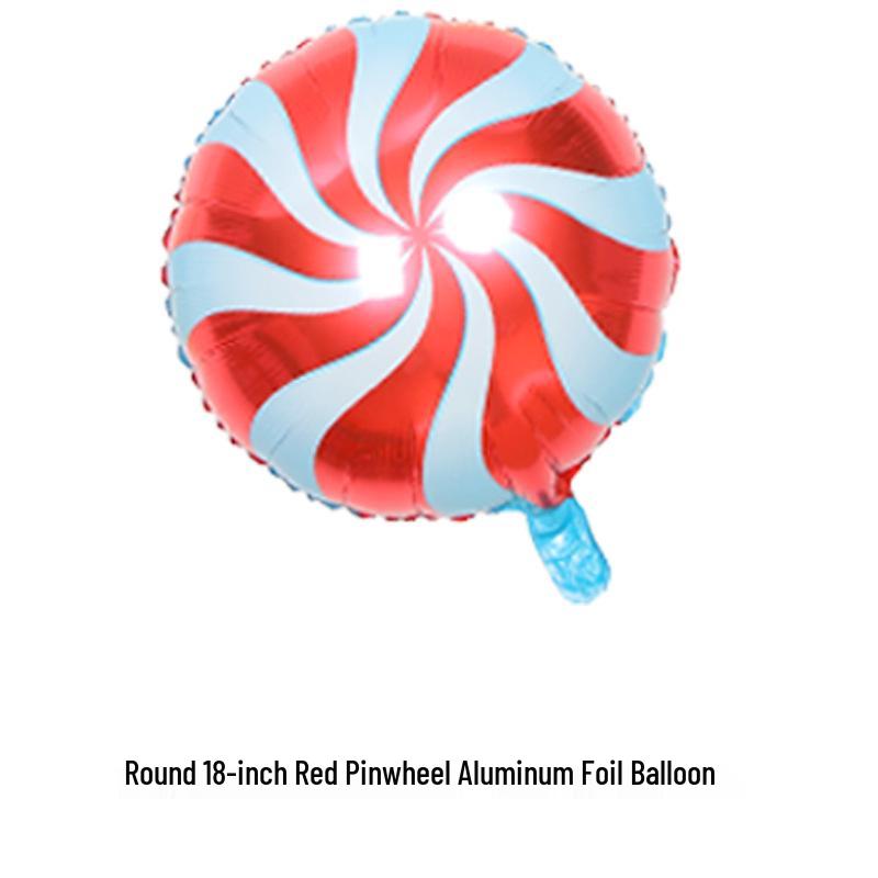 18 Алюминиевая фольга Вертушка Конфета Леденец Воздушный шар - Украшение для вечеринки на день рождения и Рождество
18 Алюминиевая фольга Вертушка Конфета Леденец Воздушный шар - Украшение для вечеринки на день рождения и Рождество