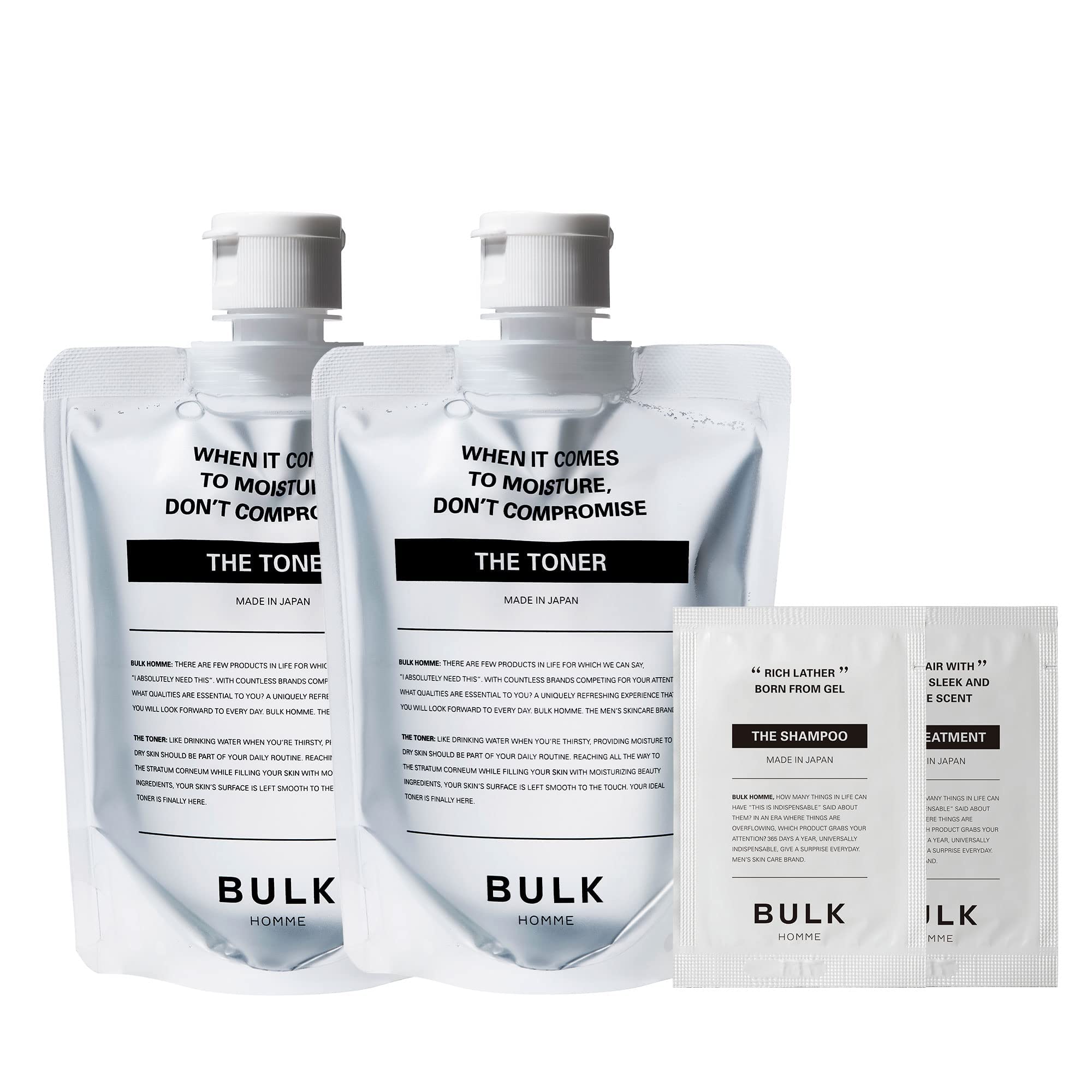 Bulk Homme Lotion 200 мл, набор из 2 предметов Bulk Homme Product Sample 2 порции для мужчин +
Bulk Homme Lotion 200 мл, набор из 2 предметов Bulk Homme Product Sample 2 порции для мужчин +