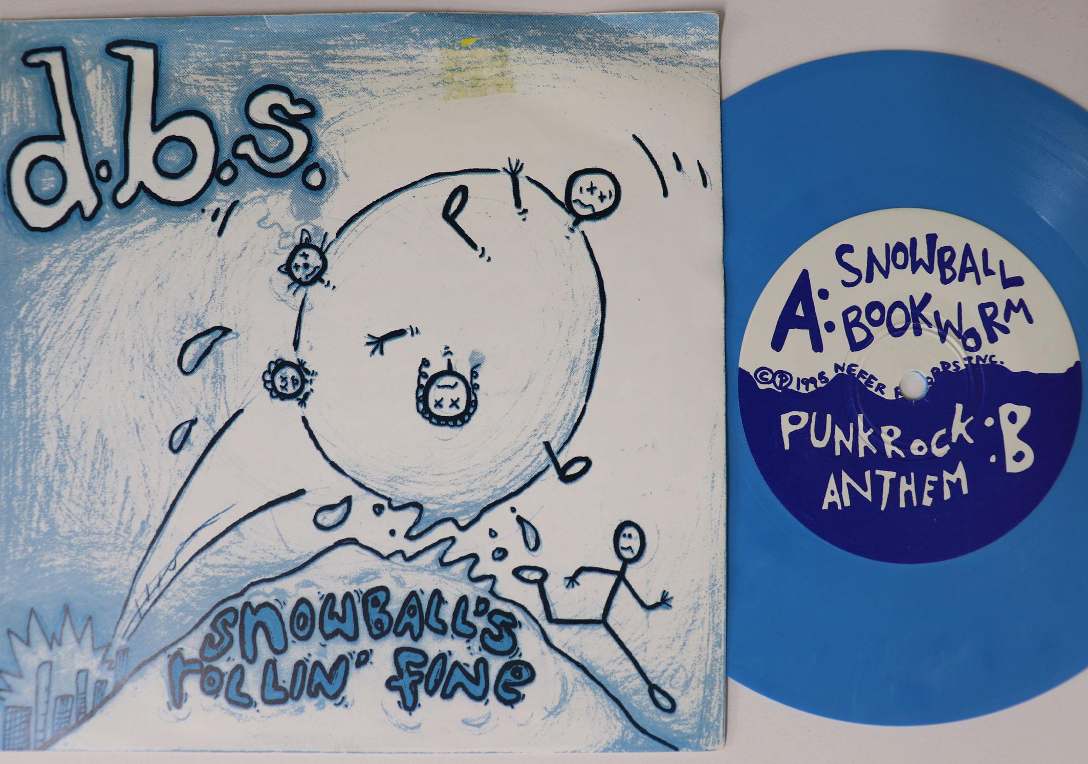 7inch Record D.B.S. - Snowball s Rollin Fine NFR002 NEFER 1995 Canada Rock Used
7inch Record D.B.S. - Snowball s Rollin Fine NFR002 NEFER 1995 Canada Rock Used