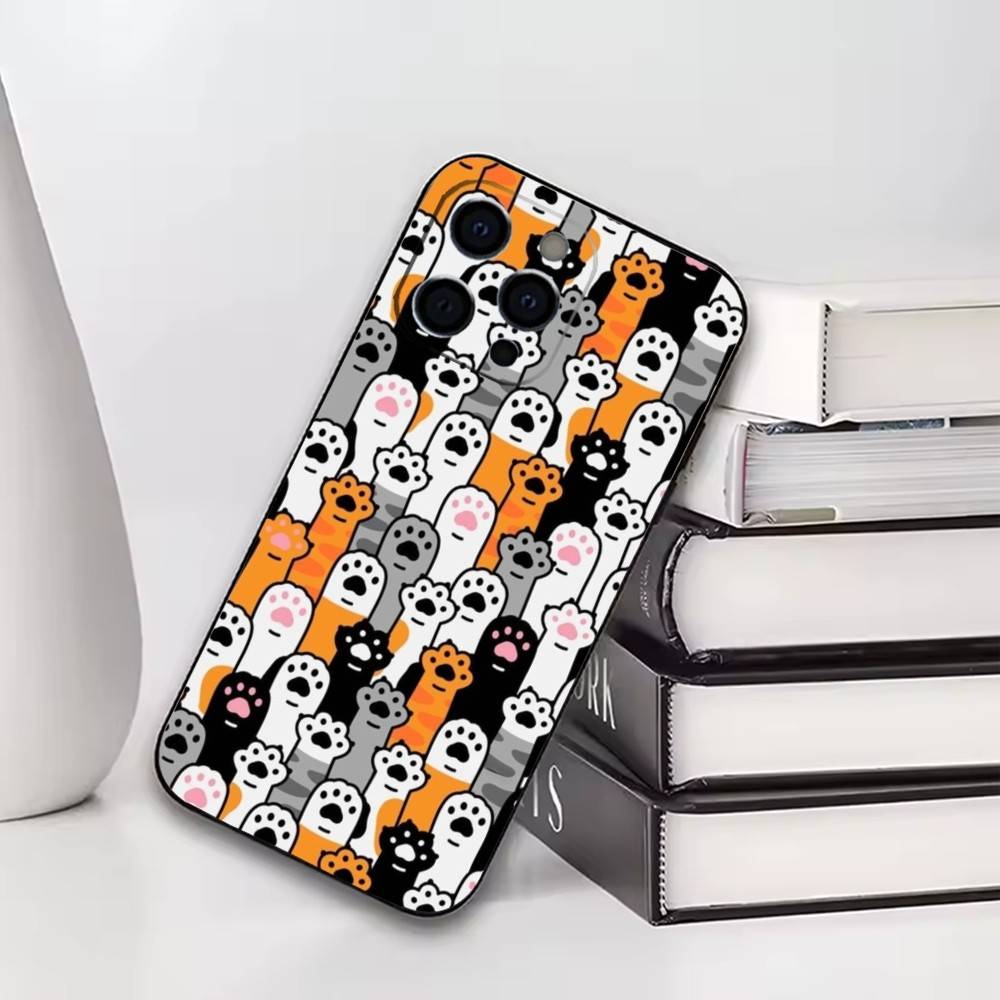 Cartoon Cute Cats Phone Case For iPhone17,16,15,14,13,12,11 Plus,Pro Soft Silicone Black Cover iPhone12
Cartoon Cute Cats Phone Case For iPhone17,16,15,14,13,12,11 Plus,Pro Soft Silicone Black Cover iPhone12