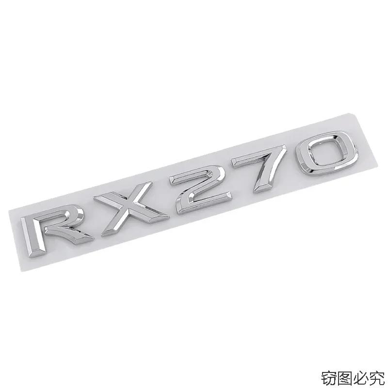 ABS Car Body Badge Rear Trunk Sticker Letter Decal for Lexus RX270 RX300 RX350 Emblem Exterior Decoration
ABS Car Body Badge Rear Trunk Sticker Letter Decal for Lexus RX270 RX300 RX350 Emblem Exterior Decoration