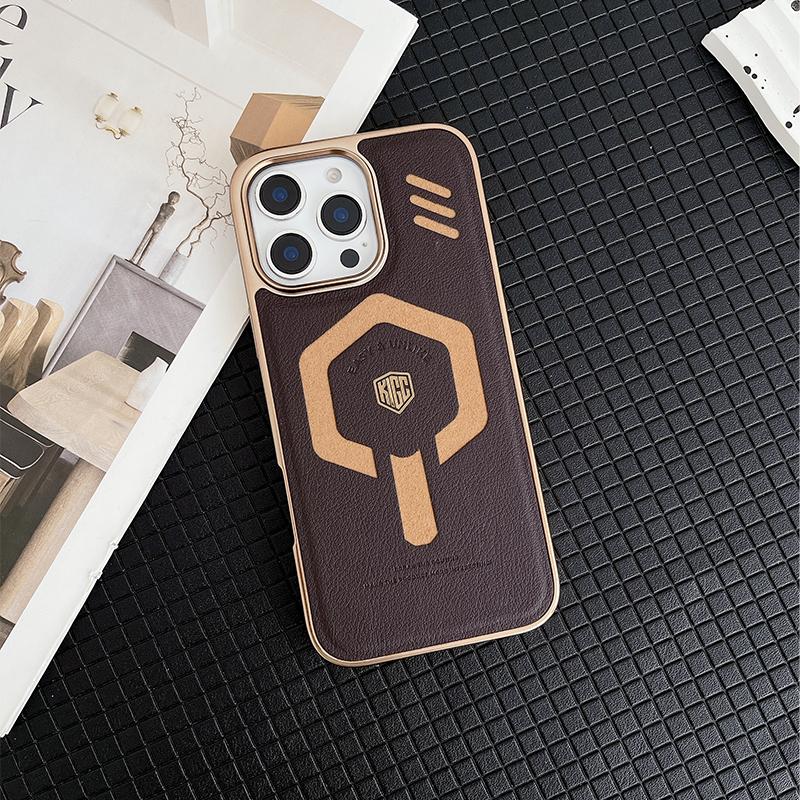 For iPhone 15 16 Pro Max Case KIGC Mecha Series Luxury Leather Strong Magsafe Wireless Charging Matte Leather Back Cover Artificial leather&iPhone 15
For iPhone 15 16 Pro Max Case KIGC Mecha Series Luxury Leather Strong Magsafe Wireless Charging Matte Leather Back Cover Artificial leather&iPhone 15