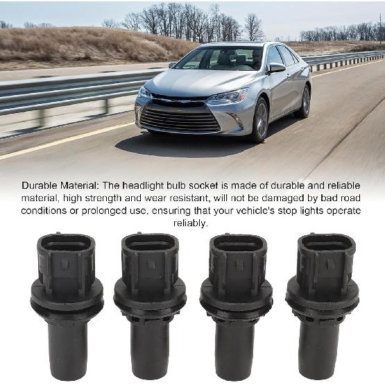 FOSA 4Pcs Parking Light Bulb Socket, High Strength and Wear Easy to Install, 9007560077, 9007560046, 9007560056
FOSA 4Pcs Parking Light Bulb Socket, High Strength and Wear Easy to Install, 9007560077, 9007560046, 9007560056
