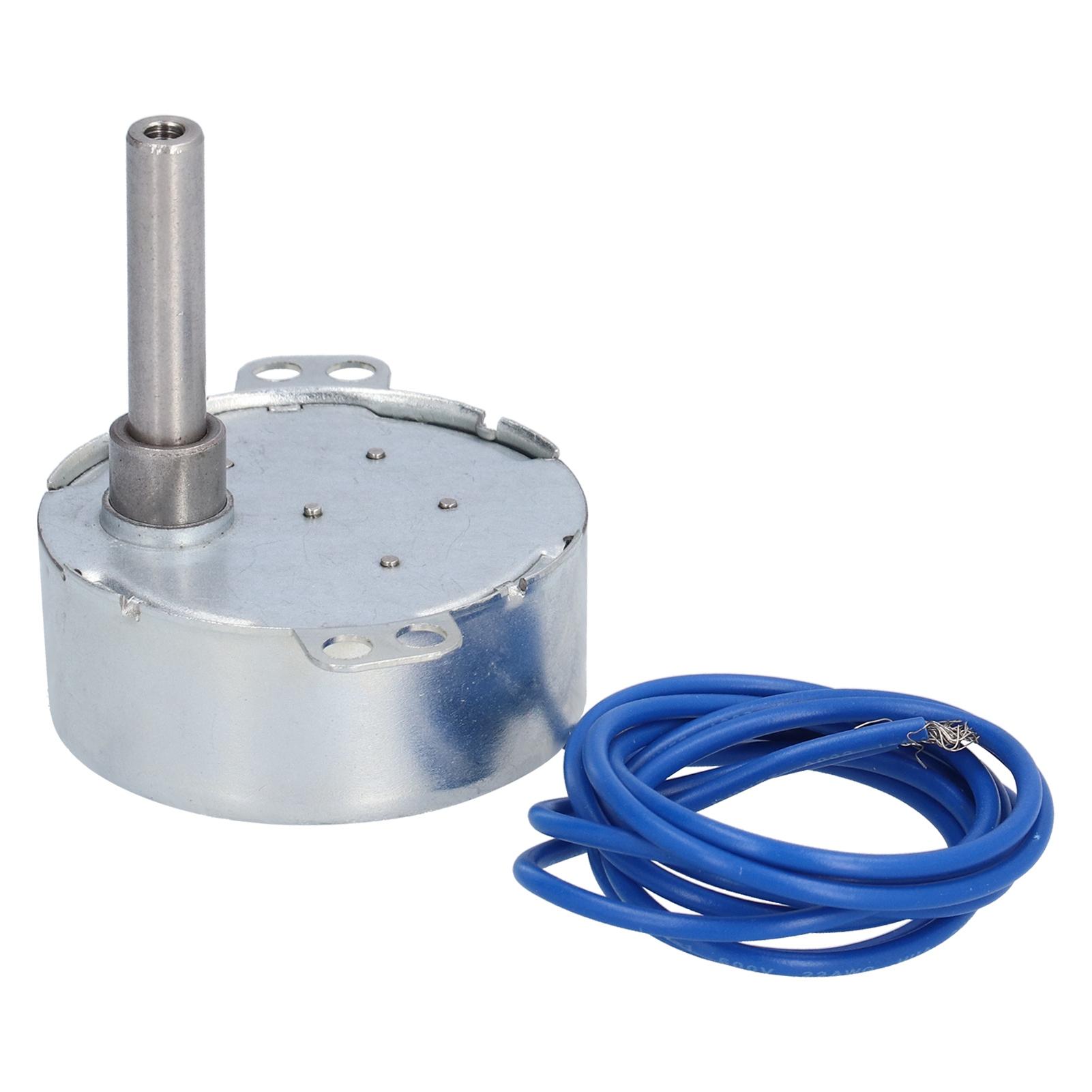 2Pcs Synchronous Motor Synchron Mini 56RPM Low Speed 4W CW Rotatio Set AC100127V TYC
2Pcs Synchronous Motor Synchron Mini 56RPM Low Speed 4W CW Rotatio Set AC100127V TYC