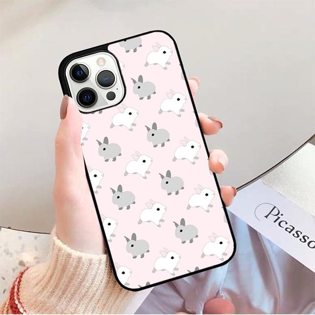 Cute Bunny Rabbit Phone Case For iPhone 17 Air 14 13 12 16Pro Max 15 Plus Max Cover Shell coque iPhone 16pro
Cute Bunny Rabbit Phone Case For iPhone 17 Air 14 13 12 16Pro Max 15 Plus Max Cover Shell coque iPhone 16pro