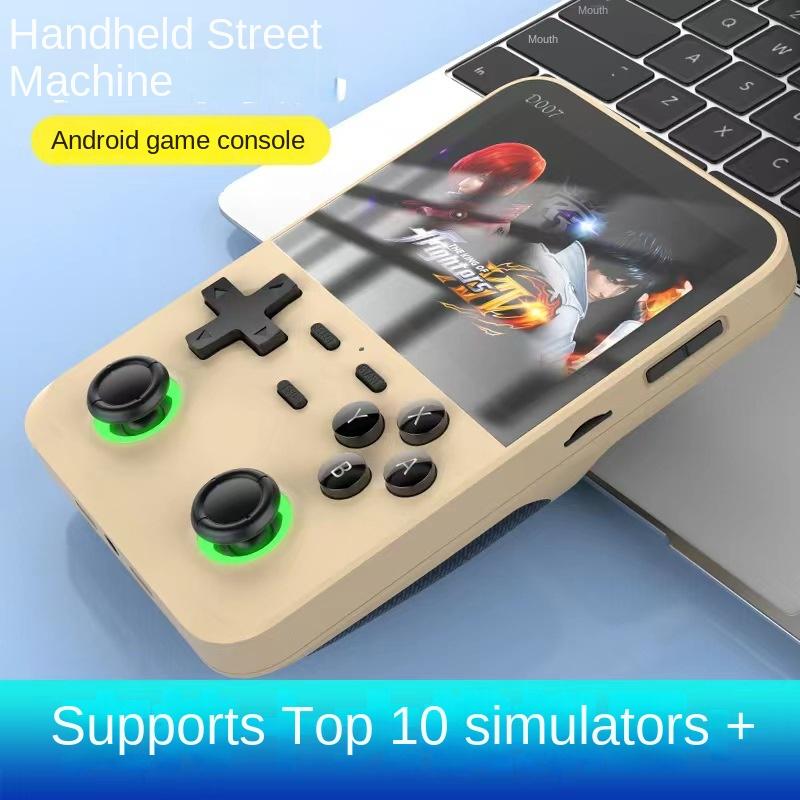 QWE D007PLUS Игровая консоль 3,5-дюймовый HD с большим экраном Портативная игровая консоль с открытым исходным кодом Ретро PSP Аркадная портативная игровая консоль на базе Android зелёный
QWE D007PLUS Игровая консоль 3,5-дюймовый HD с большим экраном Портативная игровая консоль с открытым исходным кодом Ретро PSP Аркадная портативная игровая консоль на базе Android зелёный