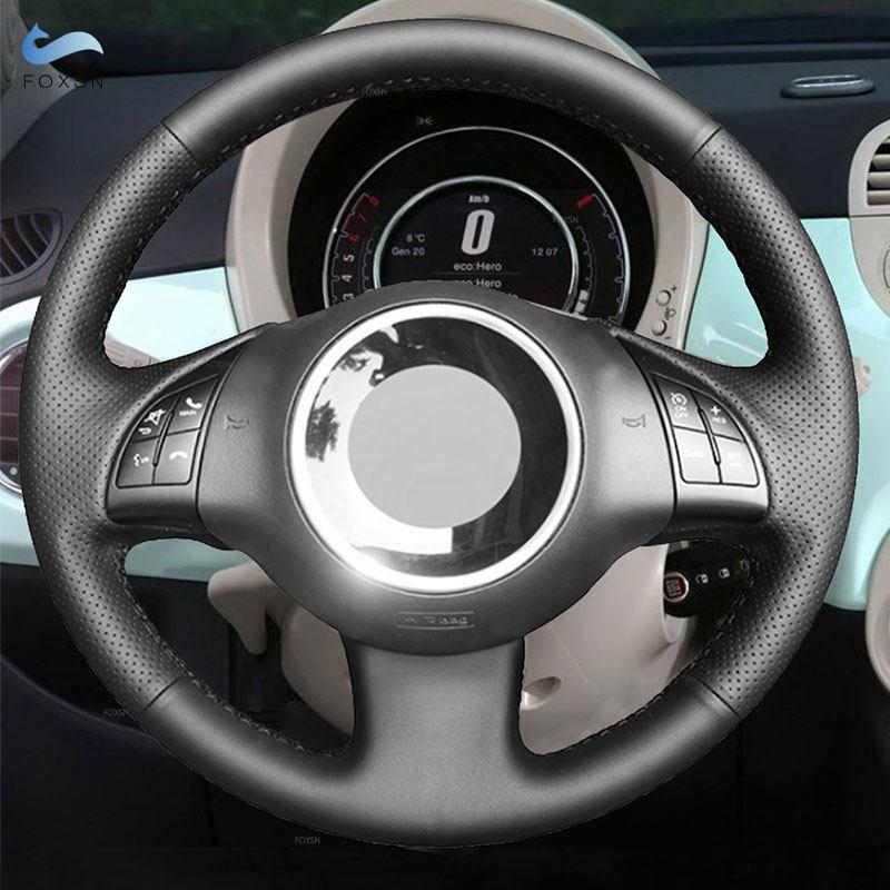 Чехол на руль с ручной оплеткой для Fiat 500 2007-2015 500e 2014-2018 500C 2014-2017, черная перфорированная микрофибра
Чехол на руль с ручной оплеткой для Fiat 500 2007-2015 500e 2014-2018 500C 2014-2017, черная перфорированная микрофибра