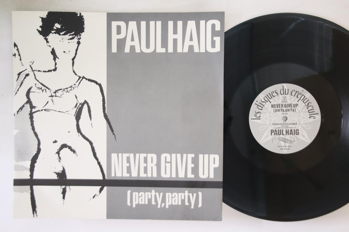 12inch Record PAUL HAIG - Never Give Up (Party, Party) / Hear 12IS124 LES DISQUES DU 1983 UK Dance & Electronica Used
12inch Record PAUL HAIG - Never Give Up (Party, Party) / Hear 12IS124 LES DISQUES DU 1983 UK Dance & Electronica Used