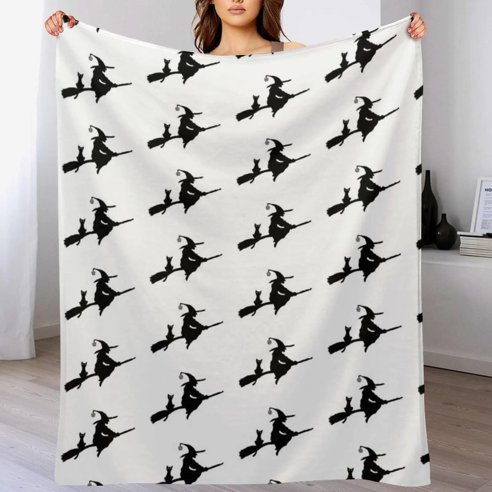 Witch on a Broom silhouette Throw Blanket Soft Warm Blanket Gift for Men Women Adults 102x76cm(40x30in)
Witch on a Broom silhouette Throw Blanket Soft Warm Blanket Gift for Men Women Adults 102x76cm(40x30in)