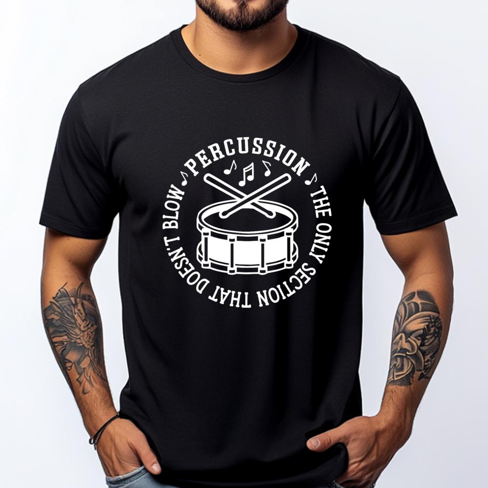 Percussion The Only Section That Doesn T Blow Drummer Funny Clothing Fashionable and Trendy Camiseta Masculina Creative - Men... S разноцветный
Percussion The Only Section That Doesn T Blow Drummer Funny Clothing Fashionable and Trendy Camiseta Masculina Creative - Men... S разноцветный