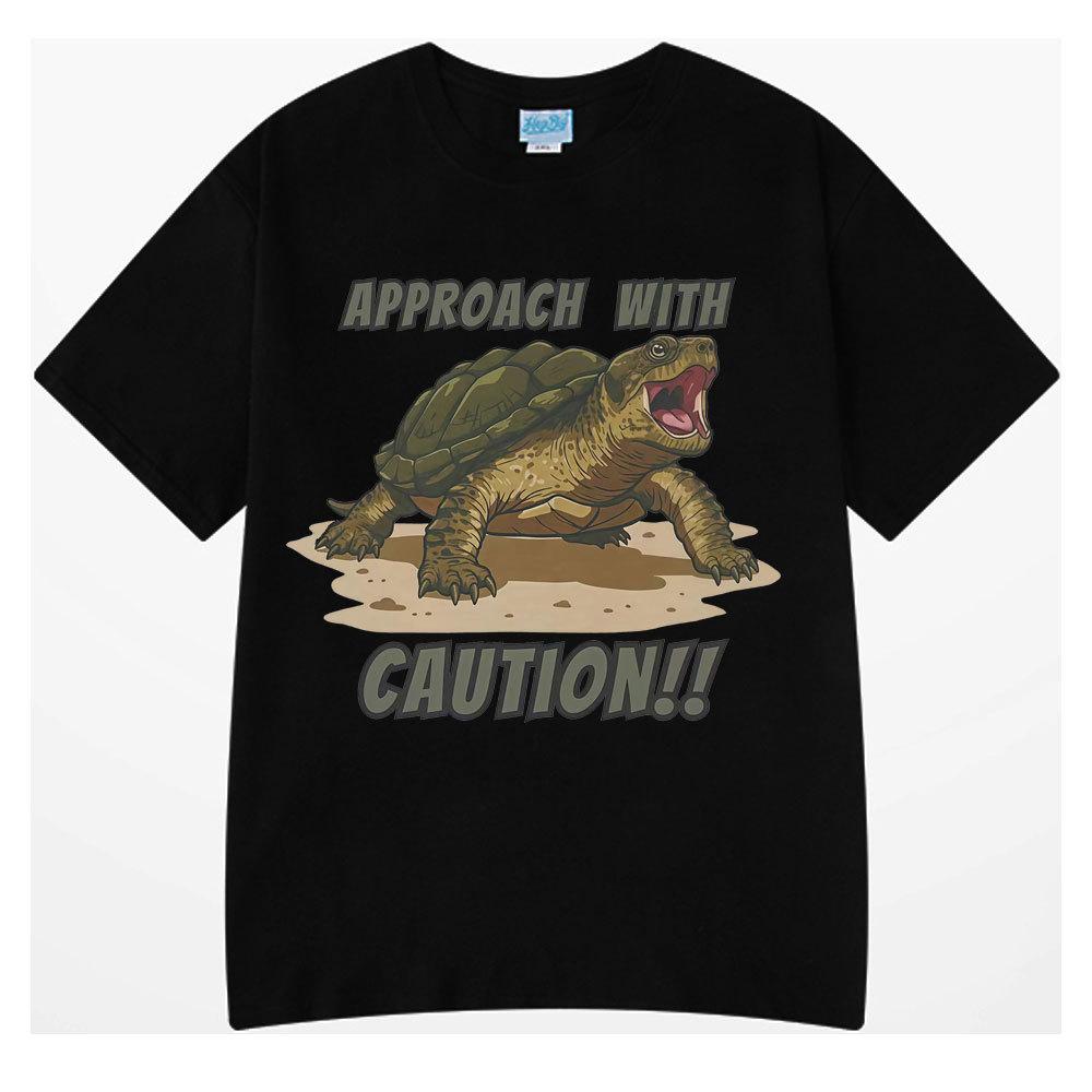 Angry Snapping Turtle TShirt APPROACH WITH CAUTION Fun Vintage Clothes T Shirt Graphic T Shirts Y2k Top Women Clothing 3XL
Angry Snapping Turtle TShirt APPROACH WITH CAUTION Fun Vintage Clothes T Shirt Graphic T Shirts Y2k Top Women Clothing 3XL