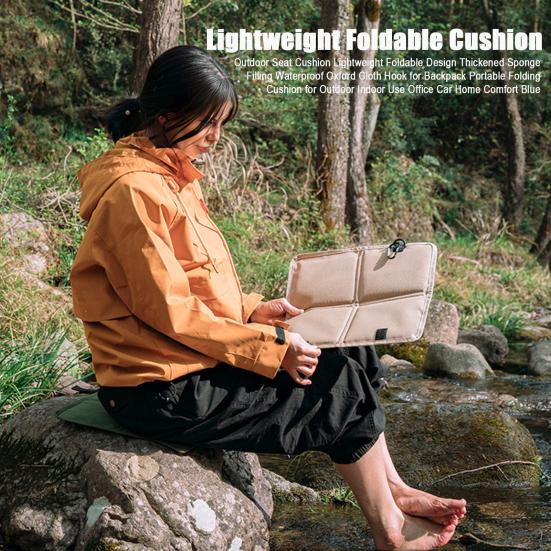 Folding Seat Cushion Portable Waterproof Sitting Mat Lightweight Outdoor Travel Camping Hiking Backpacking Fishing Chair Stadium Seat Pad армія зелений колір
Folding Seat Cushion Portable Waterproof Sitting Mat Lightweight Outdoor Travel Camping Hiking Backpacking Fishing Chair Stadium Seat Pad армія зелений колір