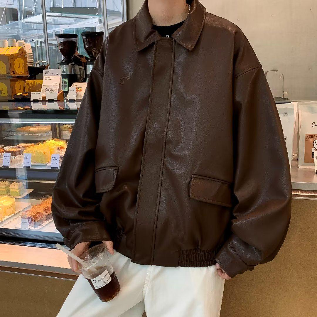 2024 Унисекс коричневая кожаная мотоциклетная куртка: Короткие ретро-кофейные цвета для весны и осени 2XL коричневый
2024 Унисекс коричневая кожаная мотоциклетная куртка: Короткие ретро-кофейные цвета для весны и осени 2XL коричневый