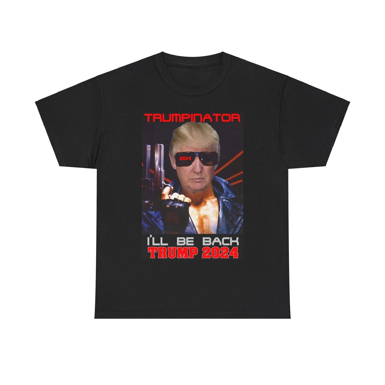 Donald J Trump The Trumpinator 2024 I ll Be Back unisex Short Sleeve T Shirt XL
Donald J Trump The Trumpinator 2024 I ll Be Back unisex Short Sleeve T Shirt XL