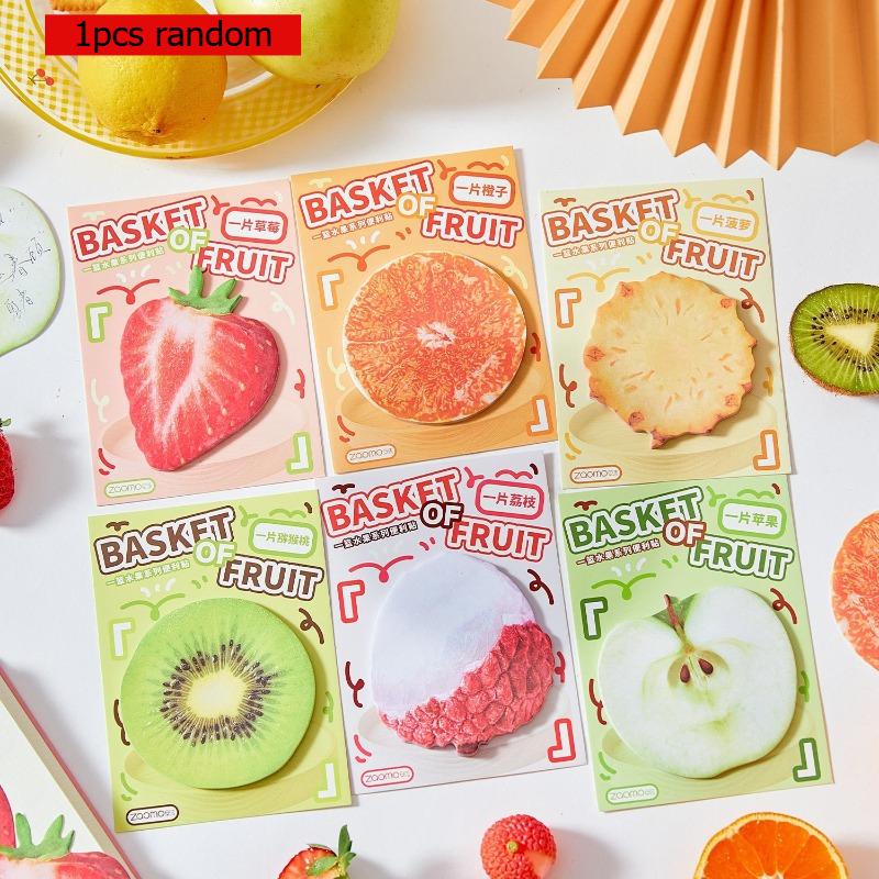 Sticky Notes A Plate of Food Office School Supplies Series Simulated Fruit Sticky Message Backing Paper Kawai Stationery Lovely
Sticky Notes A Plate of Food Office School Supplies Series Simulated Fruit Sticky Message Backing Paper Kawai Stationery Lovely