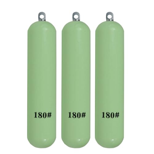 Okitsuri Honpo Fishing Tackle Glow-in-the-Dark Fishing Sinkers, Eco Version, Set of 3, Sizes 120, 150, 180, 200, and 300 (Size 180)
Okitsuri Honpo Fishing Tackle Glow-in-the-Dark Fishing Sinkers, Eco Version, Set of 3, Sizes 120, 150, 180, 200, and 300 (Size 180)