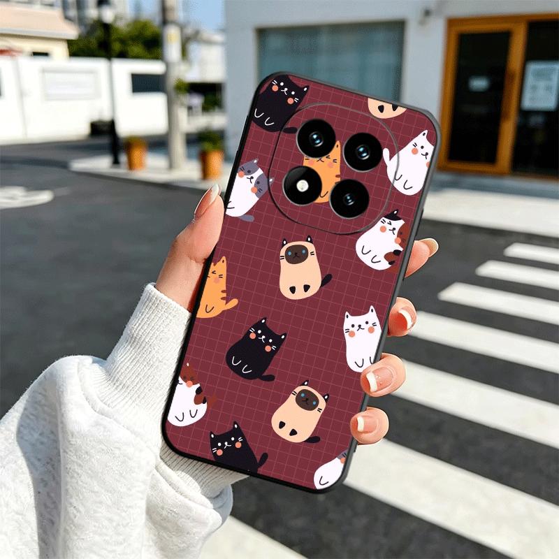 Мультяшные Милые Кошки Тема Мягкий Чехол для Телефона для Xiaomi Redmi Note 12 13 14 15 Pro Plus 11 12S 11S 11T 10 4G Черный Чехол Задняя Панель Redmi Note13ProPlus
Мультяшные Милые Кошки Тема Мягкий Чехол для Телефона для Xiaomi Redmi Note 12 13 14 15 Pro Plus 11 12S 11S 11T 10 4G Черный Чехол Задняя Панель Redmi Note13ProPlus