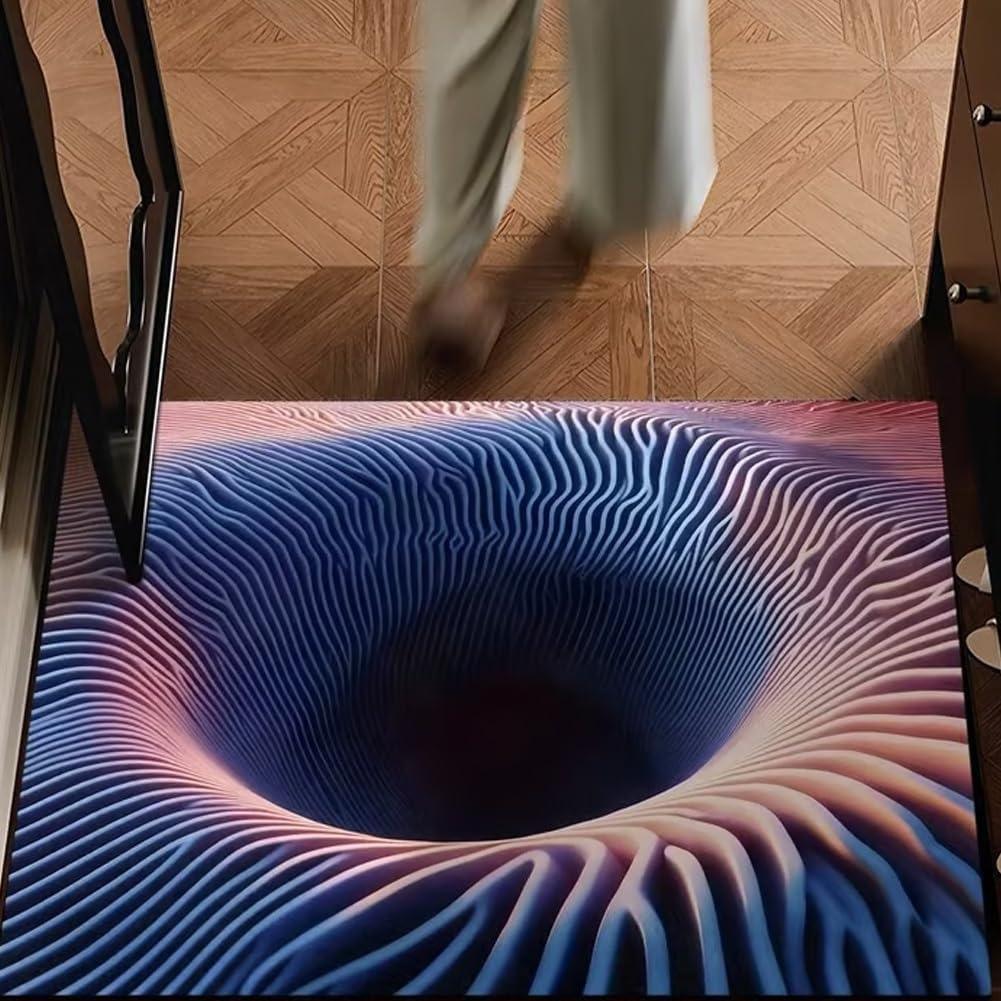 2D Ocean Theme Optical Illusion Door Mat Soft Non-Slip Entryway Rug Dolphin Underwater Tunnel Pattern Home Decor Carpet 40x60cm
2D Ocean Theme Optical Illusion Door Mat Soft Non-Slip Entryway Rug Dolphin Underwater Tunnel Pattern Home Decor Carpet 40x60cm