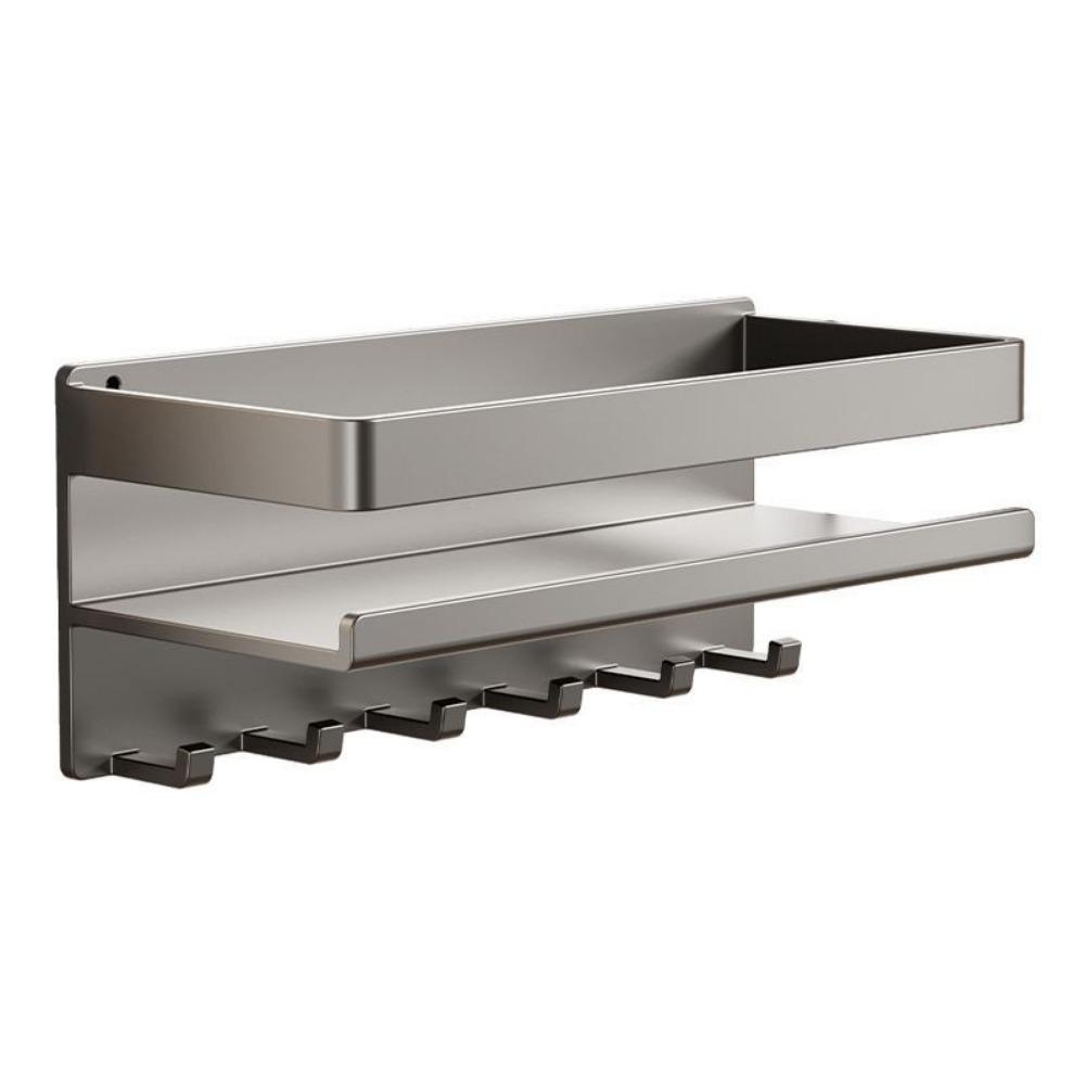 Carbon Steel Refrigerator Magnetic Shelf Punch Free Large Capacity Kitchen Storage Shelves Wall Mounted Space Saving сірий
Carbon Steel Refrigerator Magnetic Shelf Punch Free Large Capacity Kitchen Storage Shelves Wall Mounted Space Saving сірий