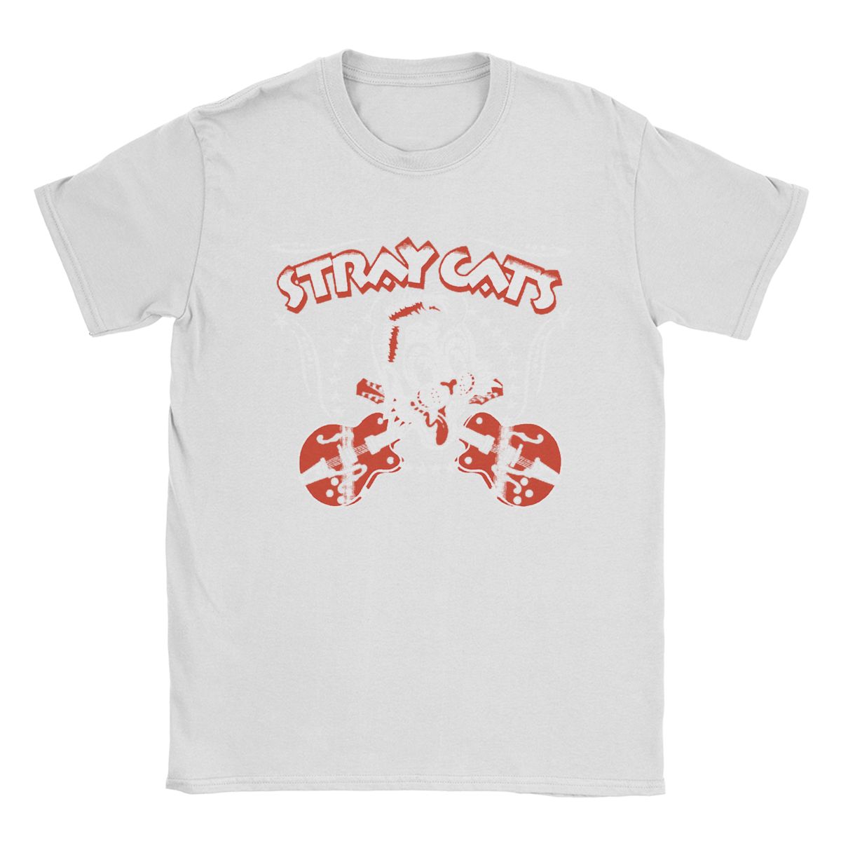 Гурт Stray Cats Футболка для чоловіків Модна футболка З коротким рукавом Круглий виріз 100% бавовна Ідея для подарунка Одяг XXL білий
Гурт Stray Cats Футболка для чоловіків Модна футболка З коротким рукавом Круглий виріз 100% бавовна Ідея для подарунка Одяг XXL білий