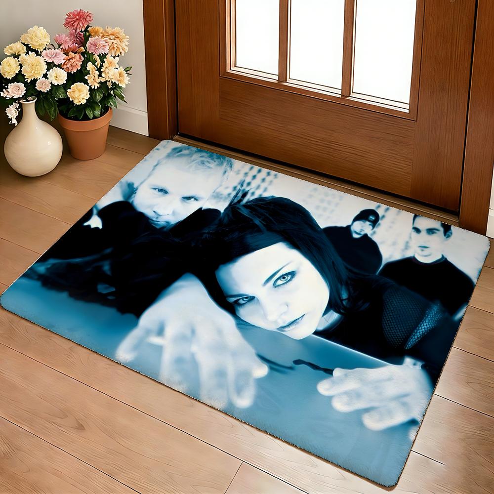E-Evanescence Band Floor Mat Cozy Flannel Soft Thick Non-Slip Mat for Living Room Bedroom Kitchen Decor Rugs 40x60cm
E-Evanescence Band Floor Mat Cozy Flannel Soft Thick Non-Slip Mat for Living Room Bedroom Kitchen Decor Rugs 40x60cm