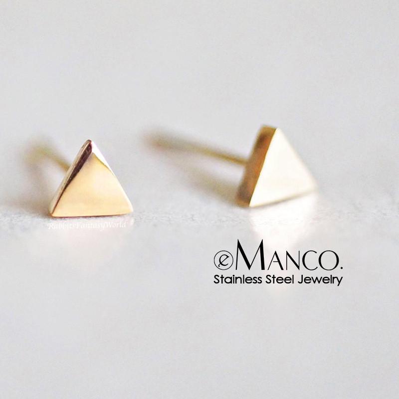 Korean Version Of Simple 316l Stainless Steel Fashion Triangle Personality Mini Earrings срібний
Korean Version Of Simple 316l Stainless Steel Fashion Triangle Personality Mini Earrings срібний