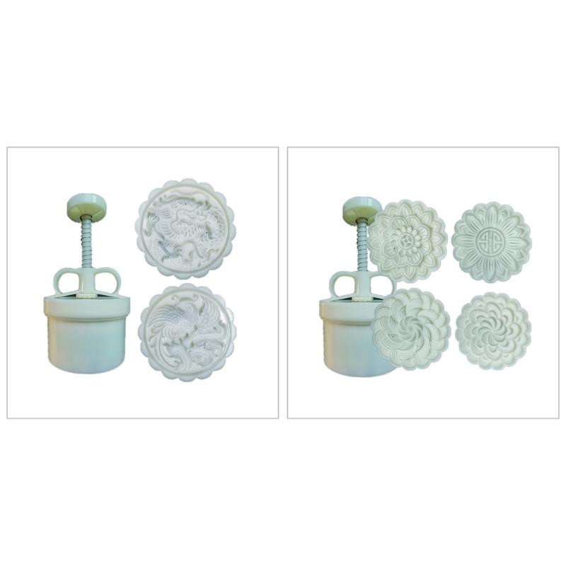 Convenient Dragon Phoenixes Pattern Mooncakes Embosser Dessert Treat Stamp 
Convenient Dragon Phoenixes Pattern Mooncakes Embosser Dessert Treat Stamp