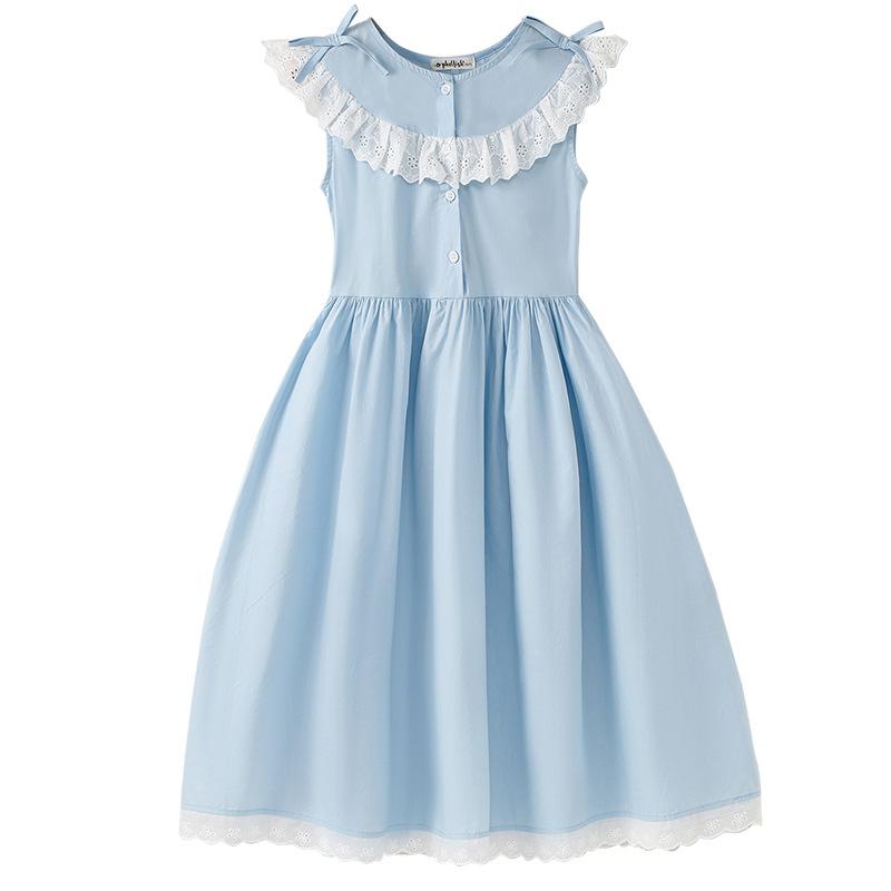 Girls Fashionable Cotton Dress for Summer, Children s Princess Style, Light Blue Dress for Kids 160cm світло-синій колір
Girls Fashionable Cotton Dress for Summer, Children s Princess Style, Light Blue Dress for Kids 160cm світло-синій колір
