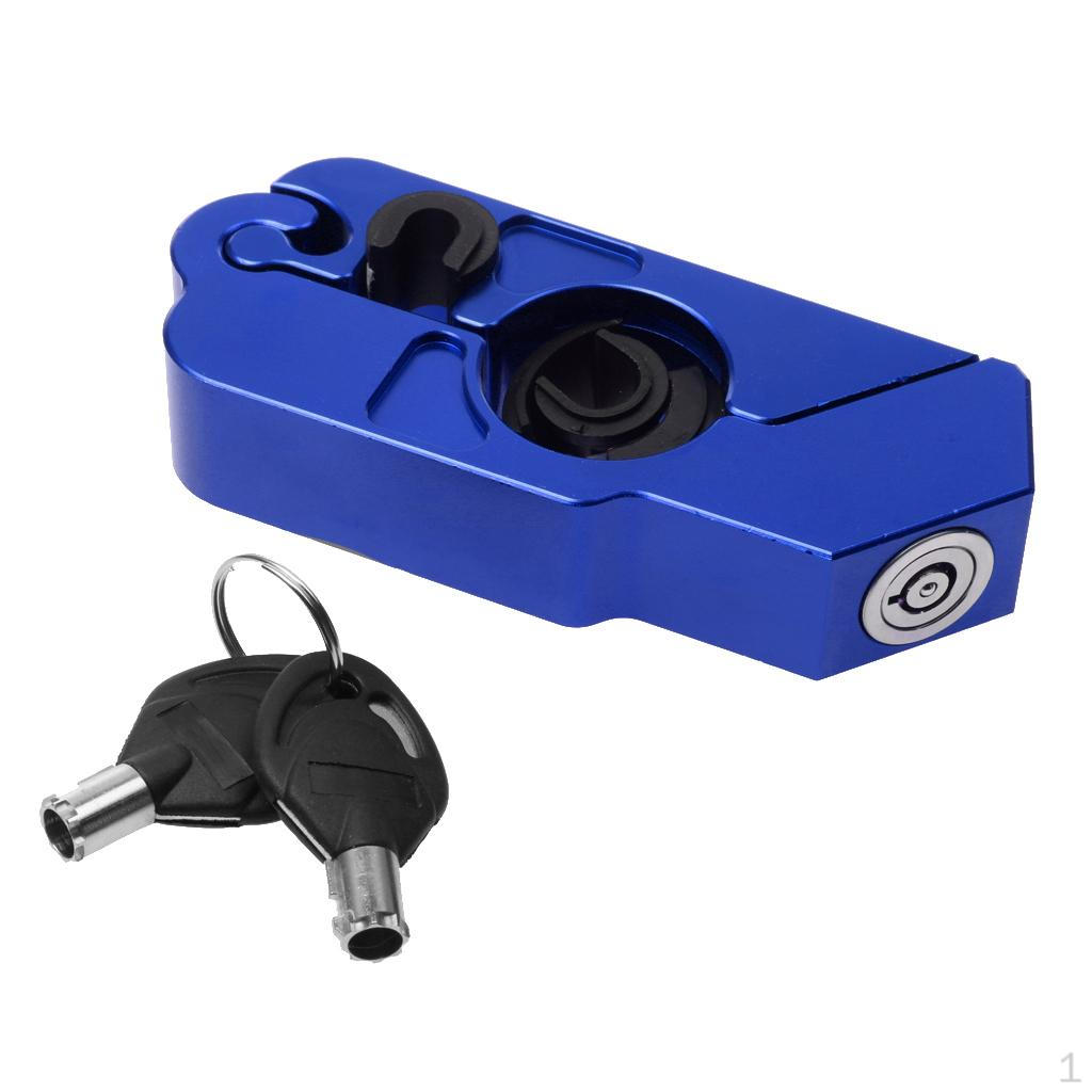CNC Motorcycle Aluminum Handlebar Grip Brake Lever Throttle +two keys Blue
CNC Motorcycle Aluminum Handlebar Grip Brake Lever Throttle +two keys Blue