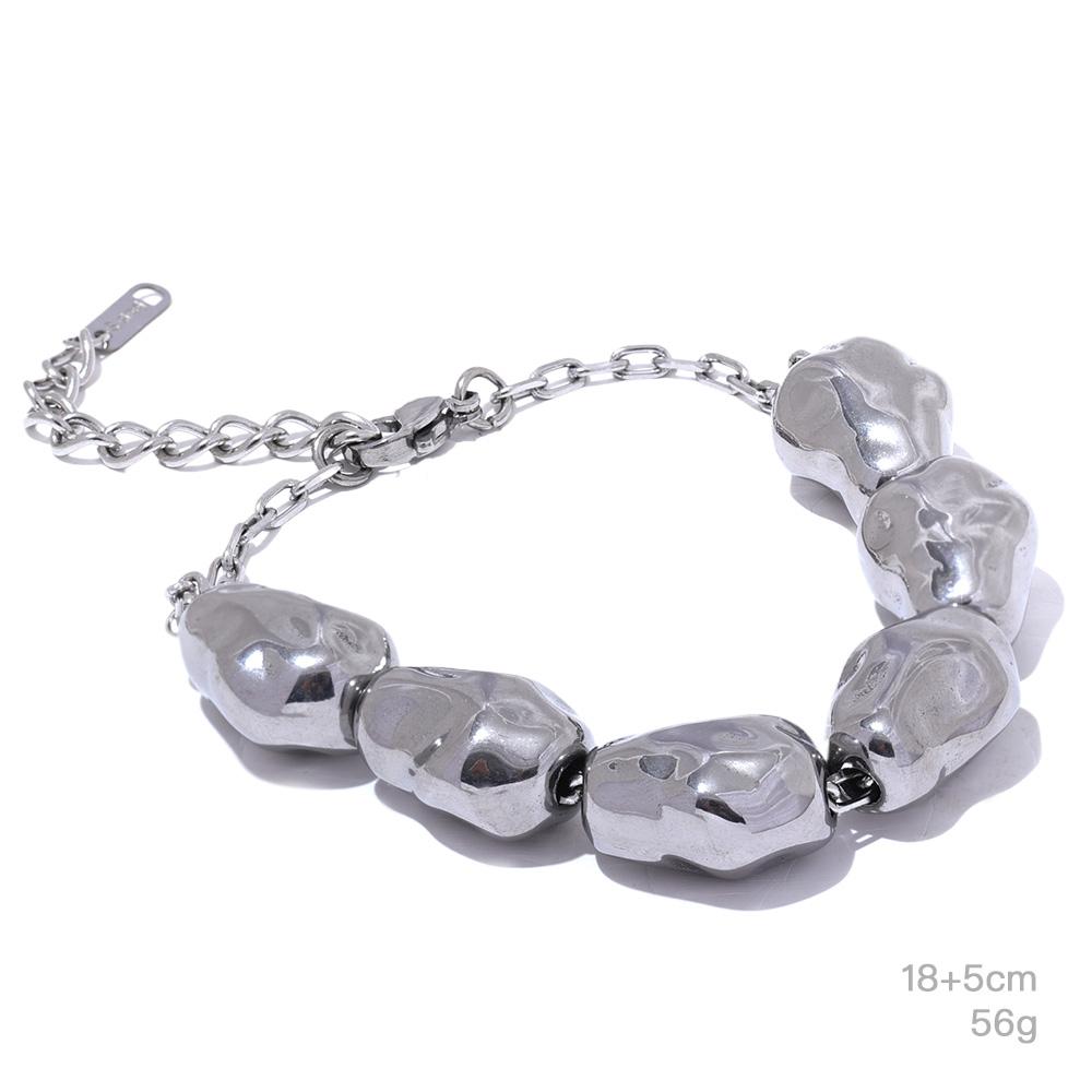 Yhpup Waterproof Stainless Steel Statement Necklace Bracelet Set Gold Silver Color Geometric Metal Fashion Unusual Jewelry New
Yhpup Waterproof Stainless Steel Statement Necklace Bracelet Set Gold Silver Color Geometric Metal Fashion Unusual Jewelry New