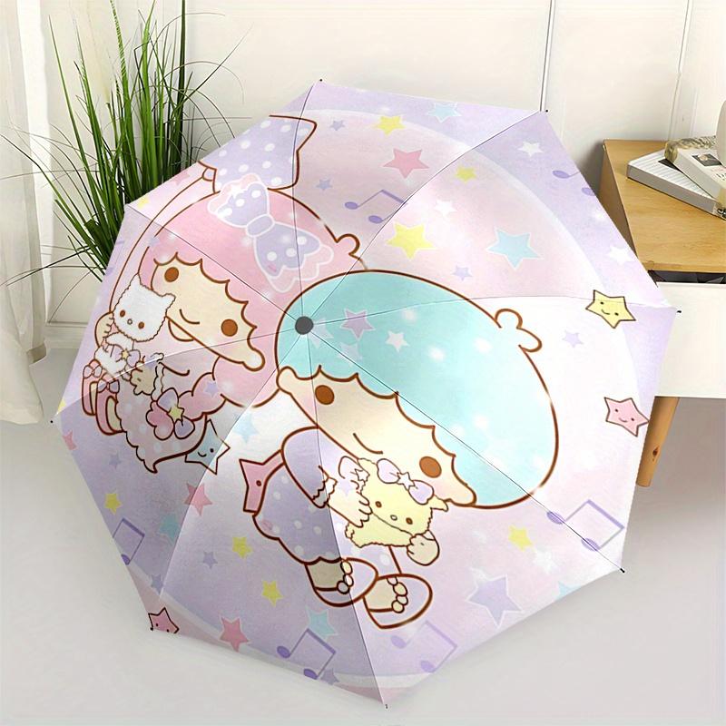 Little Twin Stars, Sanrio Characters Automatic opening and closing folding umbrella with 8-rib frame and compact travel design, perfect for
Little Twin Stars, Sanrio Characters Automatic opening and closing folding umbrella with 8-rib frame and compact travel design, perfect for