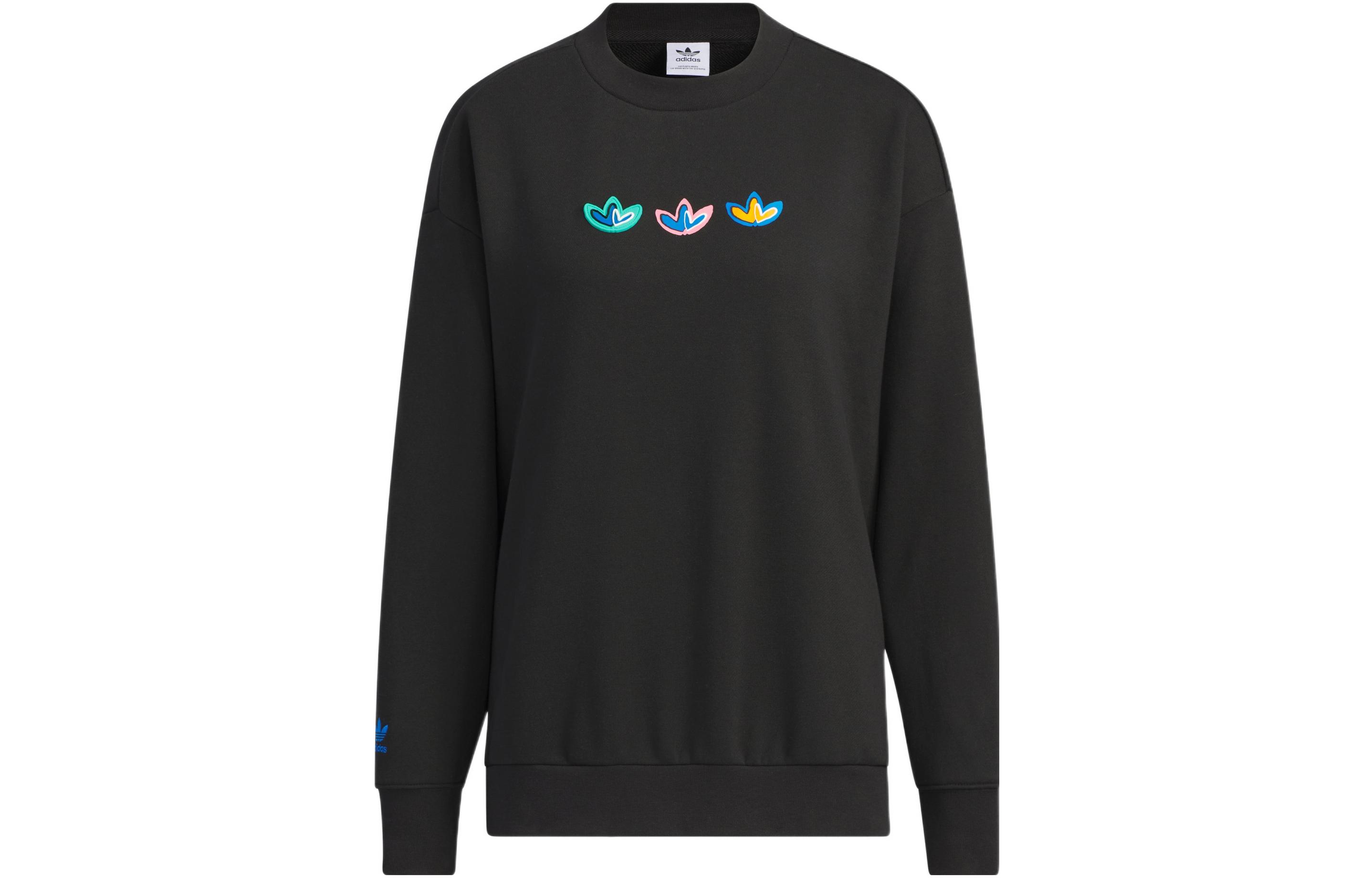 Adidas Originals Sweatshirts Women s Black Crew Neck Moderate Regular IK8661 L
Adidas Originals Sweatshirts Women s Black Crew Neck Moderate Regular IK8661 L