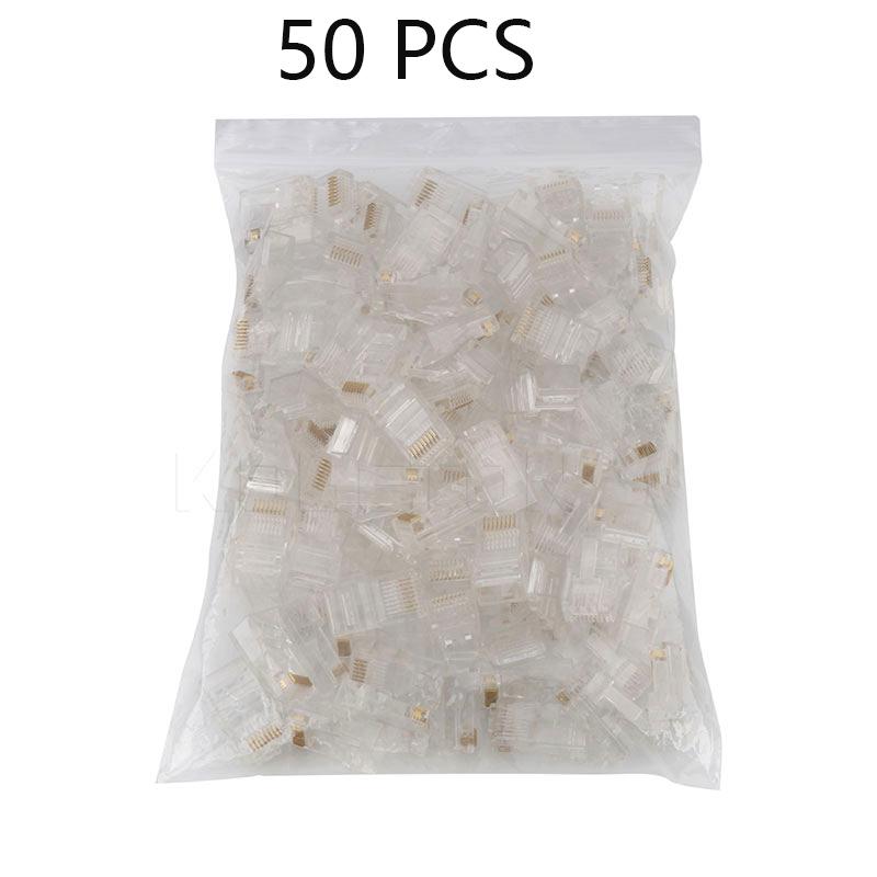 50/100 Pieces 8P8C RJ45 Modular Plug for Network CAT5 LAN Professional and High Quality
50/100 Pieces 8P8C RJ45 Modular Plug for Network CAT5 LAN Professional and High Quality