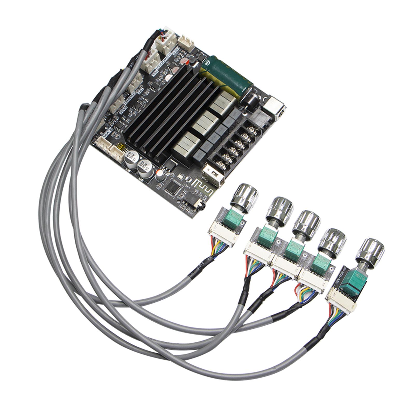 Плата усилителя мощности BT5.1 Чип TPA3221 с сабвуфером 2.1 канал 100 Вт×2+200 Вт, модуль усилителя мощности звука белый
Плата усилителя мощности BT5.1 Чип TPA3221 с сабвуфером 2.1 канал 100 Вт×2+200 Вт, модуль усилителя мощности звука белый