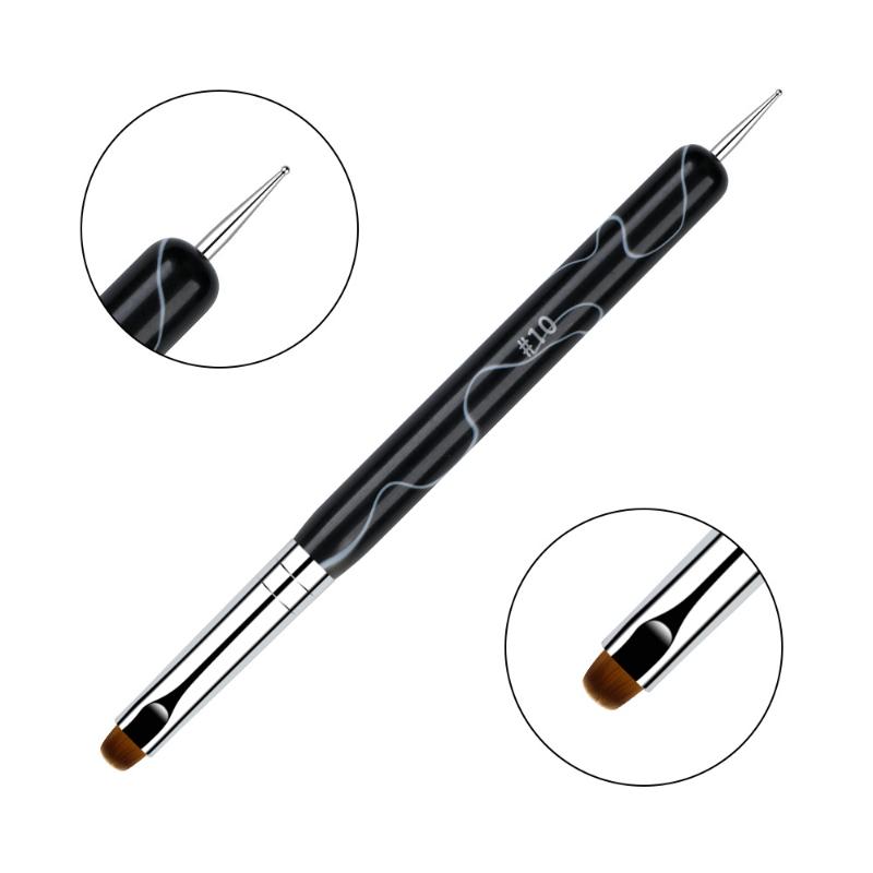 French Dual End Beginner High Quality Painting Manicure Tool Acrylic Drawing Nail Art Brush Nail Art Rhinestone Gel Dotting Pen A35
French Dual End Beginner High Quality Painting Manicure Tool Acrylic Drawing Nail Art Brush Nail Art Rhinestone Gel Dotting Pen A35