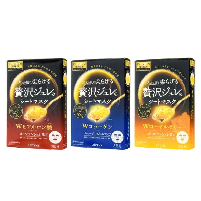 Utena - Преміум-маска з золотим желе Puresa Collagen - 3 pcs
Utena - Преміум-маска з золотим желе Puresa Collagen - 3 pcs