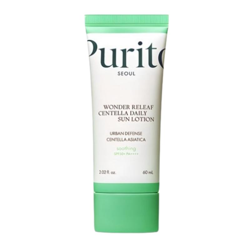 PURITO Seoul Wonder Releaf Centella Daily Sun Lotion SPF50+ PA++++ 60ml – Lightweight Hydrating Sunscreen, Daily UV Protection for Sensitive Skin 60ml
PURITO Seoul Wonder Releaf Centella Daily Sun Lotion SPF50+ PA++++ 60ml – Lightweight Hydrating Sunscreen, Daily UV Protection for Sensitive Skin 60ml