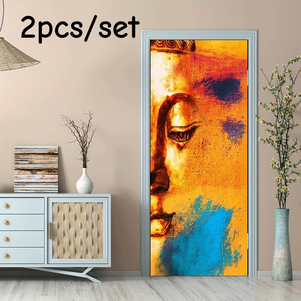2pcs Zen Buddha Wall Decor Stickers, Southeast Asian Style Home Decor, Entrance Hall, Living Room Background Wall Stickers, Self (as the picture,38.5x200cmx2)
2pcs Zen Buddha Wall Decor Stickers, Southeast Asian Style Home Decor, Entrance Hall, Living Room Background Wall Stickers, Self (as the picture,38.5x200cmx2)