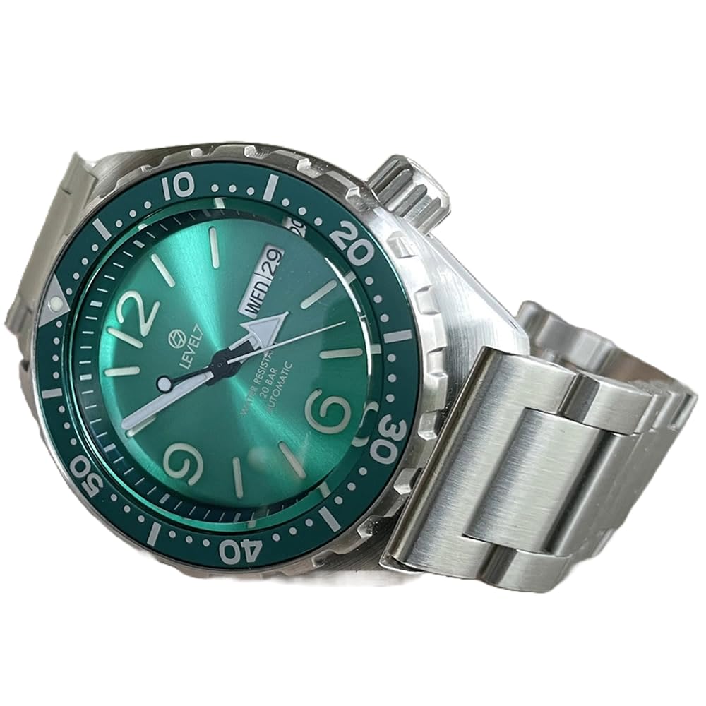 Made in Japan Handmade Watch 20 ATM Water Resistant Emerald Blue Coat Sapphire Double Dome NH36 2 Layer Dial 316L Stainless Steel Watch ARFBK LEVEL7
Made in Japan Handmade Watch 20 ATM Water Resistant Emerald Blue Coat Sapphire Double Dome NH36 2 Layer Dial 316L Stainless Steel Watch ARFBK LEVEL7