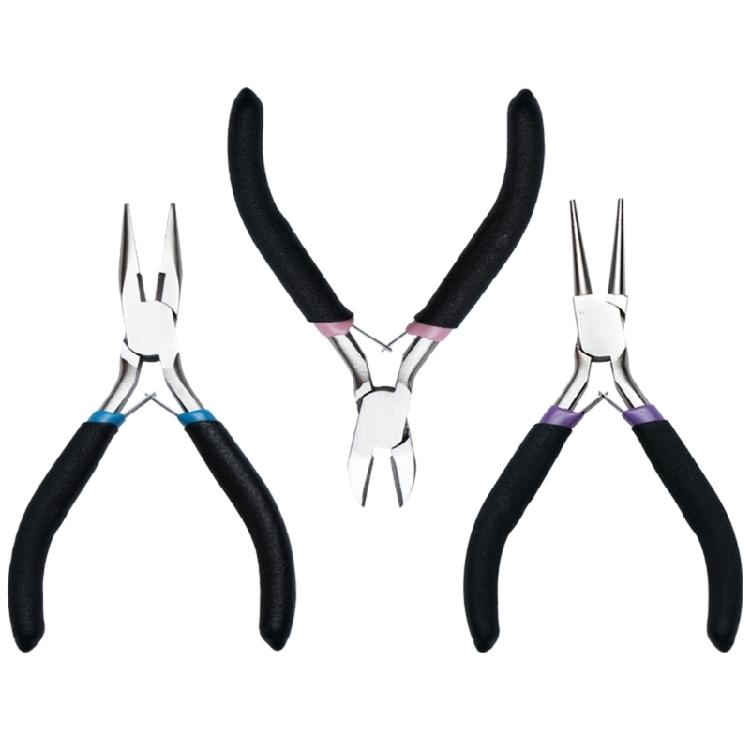 3pcs Jewelry Pliers Collection for DIY Projects Wire Cutter Metal Beading Tool 1
3pcs Jewelry Pliers Collection for DIY Projects Wire Cutter Metal Beading Tool 1