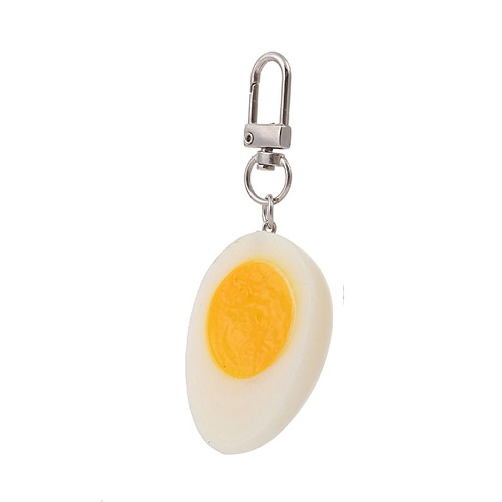 Gift Funny Boiled Egg Keychain Exquisite Fashion Simulation Food Keyring Luxury Bag Hanging Pendant
Gift Funny Boiled Egg Keychain Exquisite Fashion Simulation Food Keyring Luxury Bag Hanging Pendant