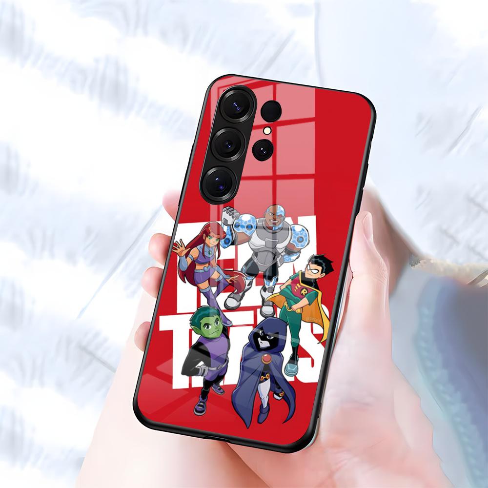 T-Teen Titans Go Phone Case For Samsung S26 S25 S24 FE S23 S22 S21 Plus S20 Ultra Note20Ultra Black Glass Cover Galaxy S25 plus
T-Teen Titans Go Phone Case For Samsung S26 S25 S24 FE S23 S22 S21 Plus S20 Ultra Note20Ultra Black Glass Cover Galaxy S25 plus