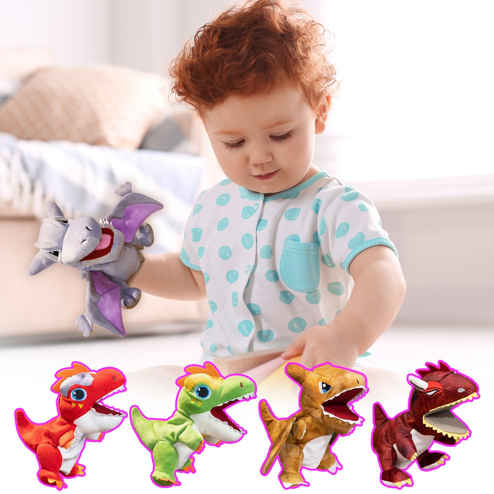 Hand Puppet Toys Parent-child Interaction Hand Puppet Doll Can Open Mouth Can Move Plush Toys One Size коричневий
Hand Puppet Toys Parent-child Interaction Hand Puppet Doll Can Open Mouth Can Move Plush Toys One Size коричневий