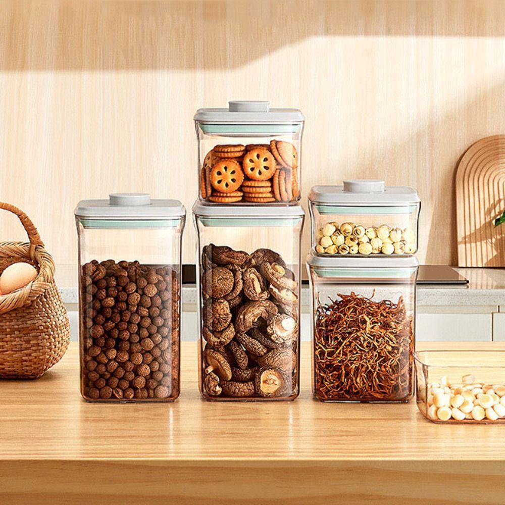 Moisture-proof Cereal Storage Tank Airtight Food Storage Container Kitchen Sealed Jar Grains
Moisture-proof Cereal Storage Tank Airtight Food Storage Container Kitchen Sealed Jar Grains