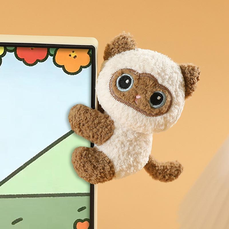 10cm Cute Siamese Cat Stuffed Plush Toy Clip Kawaii Cartoon Fluffy Rabbit Plush Clip Attractive Computer Figurine Table Ornament
10cm Cute Siamese Cat Stuffed Plush Toy Clip Kawaii Cartoon Fluffy Rabbit Plush Clip Attractive Computer Figurine Table Ornament