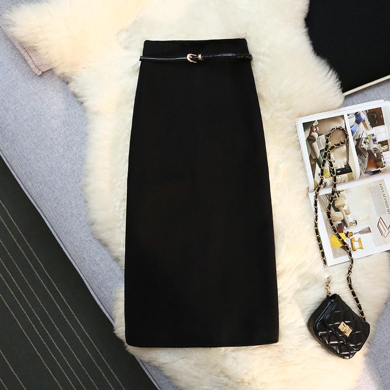 Осенне-зимняя женская твидовая юбка до половины тела, пригородная юбка до половины тела с высокой талией, длинная юбка на бедрах S чёрный
Осенне-зимняя женская твидовая юбка до половины тела, пригородная юбка до половины тела с высокой талией, длинная юбка на бедрах S чёрный